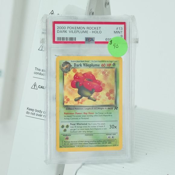 Rare Pokmon Card: Dark Vileplume #13, Team Rocket Unlimited, Holo, CGC 8.5  - www.skdojo.org
